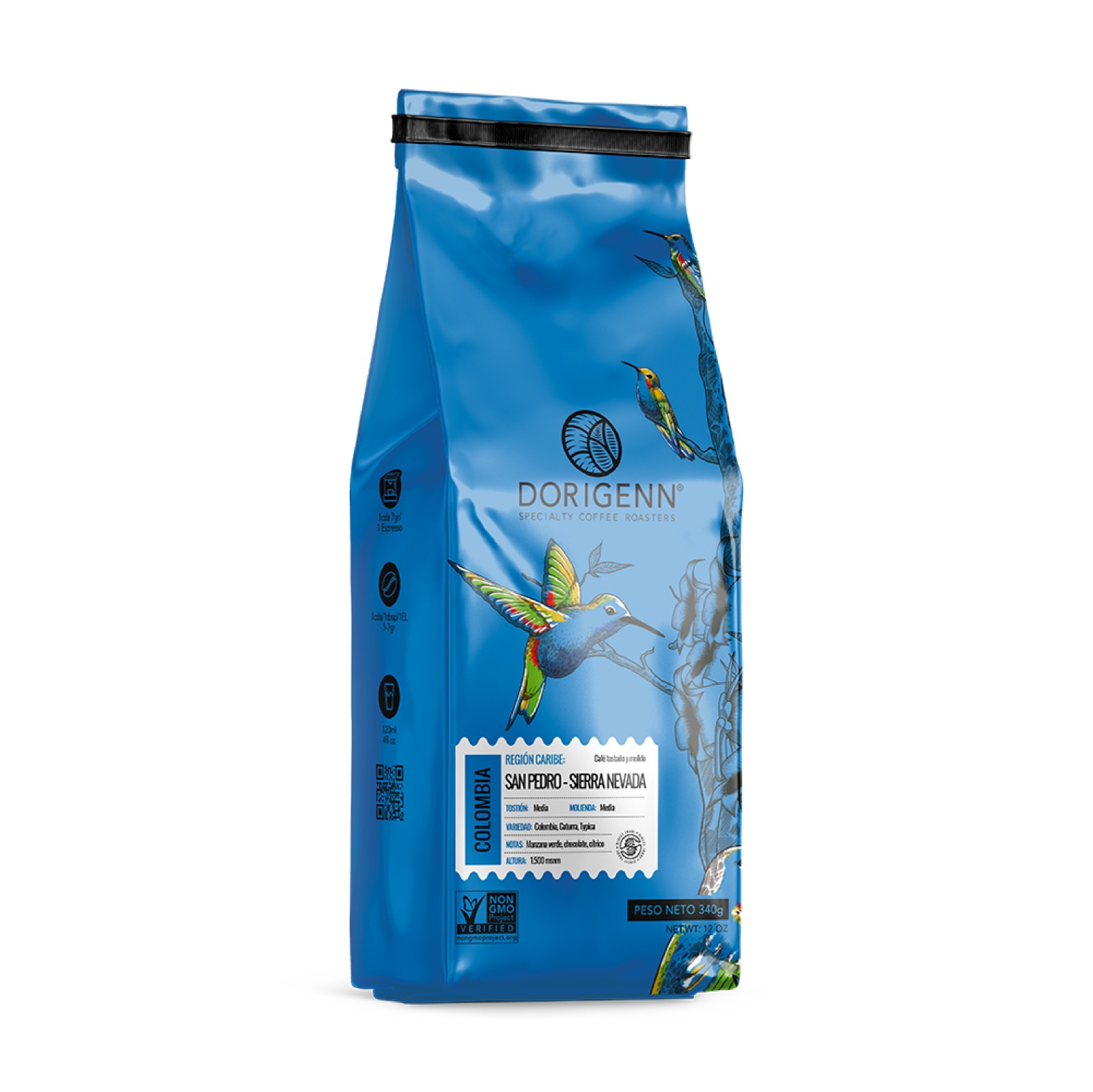Bolsa DORIGENN ofrecida por Origen Ritual Coffee — San Pedro — Sierra Nevada
